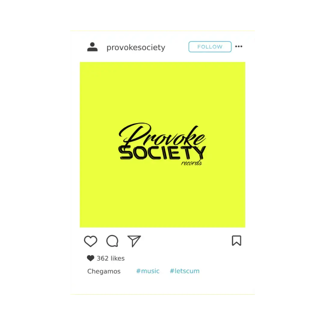 Destaque do nosso feed do Instagram - Provoke Society Records